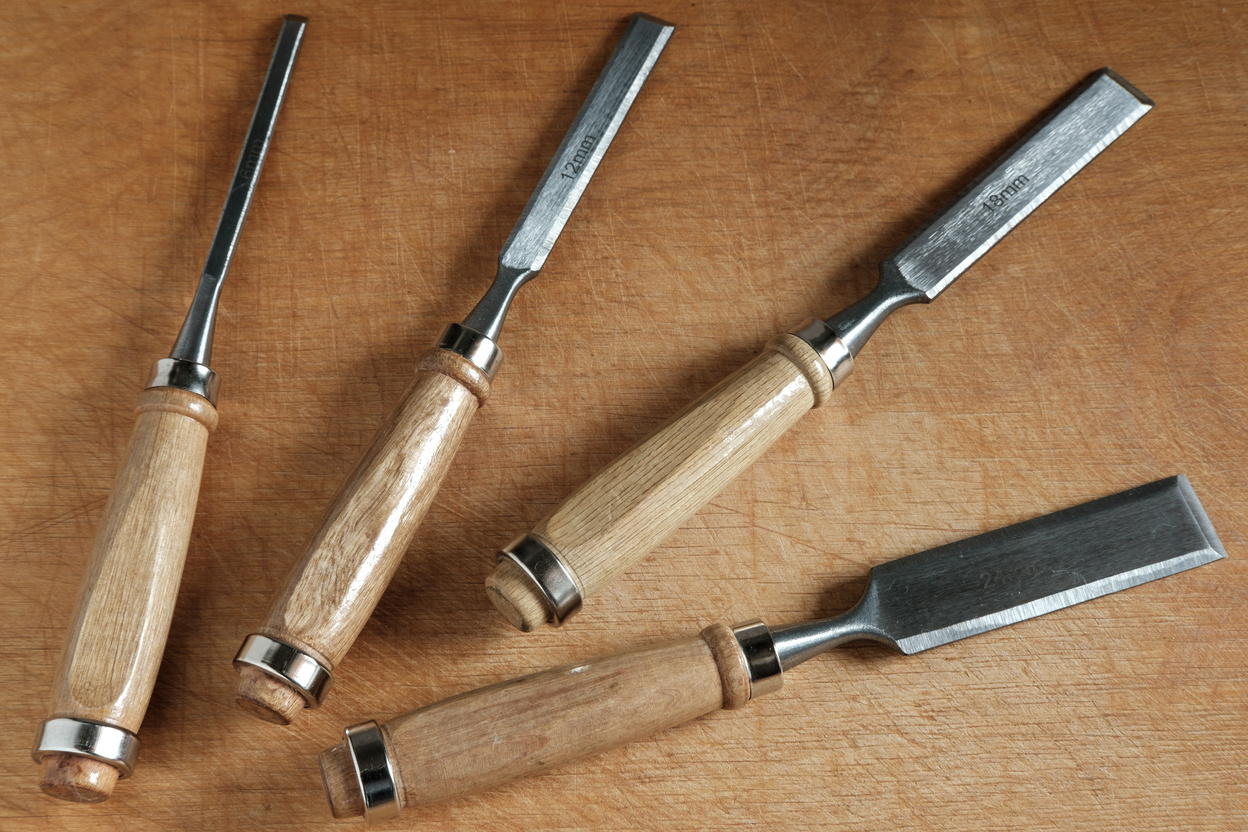 Wood chisels.